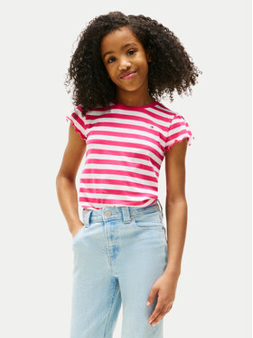 Tommy Hilfiger Tommy Hilfiger Camiseta Essential KG0KG08744 Rosa Regular Fit