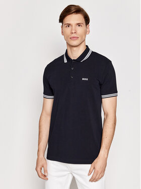 BOSS Boss Поло Paddy 50469055 Cиній Regular Fit