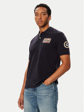 Napapijri Napapijri Polo Polo Ss NP0A8BLH Azul marino Regular Fit
