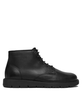 Geox Schnürschuhe Geox U Pove U56M7B 000FF C9999 Schwarz