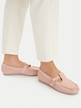 Clarks Мокасини Clarks Freckle Tbar 26185904 Рожевий