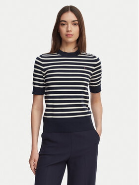Tommy Hilfiger Tommy Hilfiger Πουλόβερ WW0WW49705 Σκούρο μπλε Slim Fit