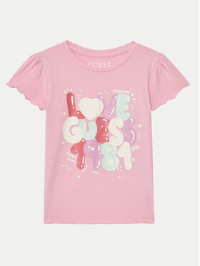 Guess Guess Футболка K5GI15K6YW4 Рожевий Regular Fit