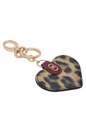 Liu Jo Přívěsek Liu Jo Heart Key Ring AF5207 E0419 09155 Hnědá
