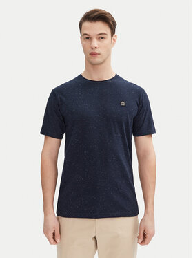 INDICODE INDICODE T-Shirt Carlsin 41-121 Σκούρο μπλε Regular Fit