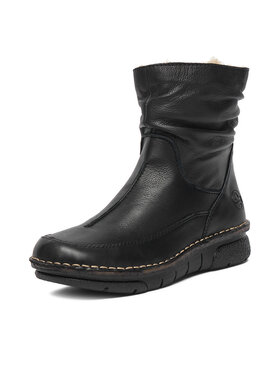 Rieker Μποτάκια Rieker CEO-73366-01 Μαύρο