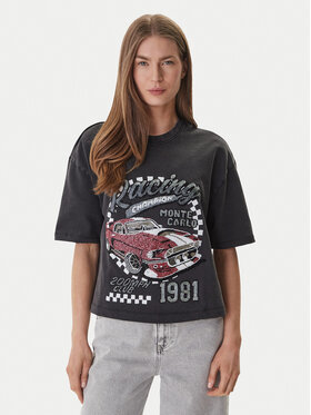 Guess Guess Футболка W6GI20 K3133 Сірий Relaxed Fit