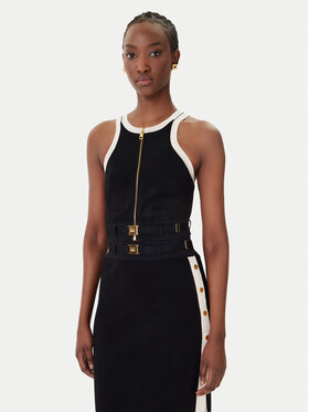 Elisabetta Franchi Elisabetta Franchi Top TK-71S-61E2-V270 Negro Regular Fit