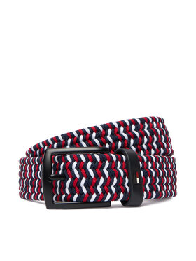 Tommy Hilfiger Pasek Męski Tommy Hilfiger Denton Elastic 3.5 AM0AM13946 Kolorowy