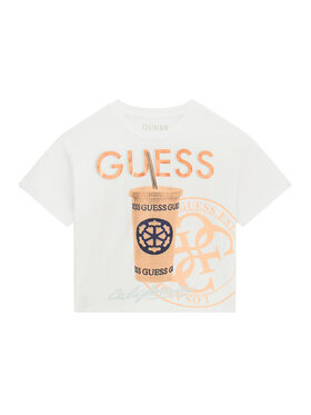 Guess Guess Футболка J6GI06 K6YW4 Білий Relaxed Fit