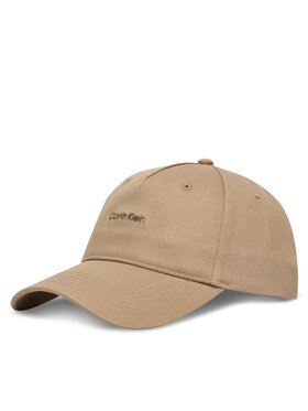 Calvin Klein Baseball sapka Calvin Klein Cotton Twill W/ Hw Cap LV04F5072G Bézs