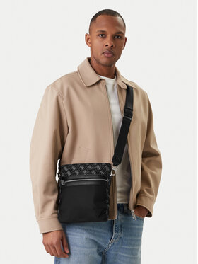 Guess Плоска сумка Guess HMBENP P6123 Чорний