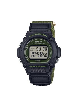 Casio Pulkstenis Casio W-219HB-3AVEF Melns