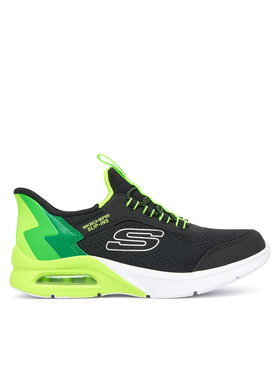 Skechers Снікерcи Skechers MICROSPEC MAX - BRISK-STRIPE 403890L/BKLM Чорний