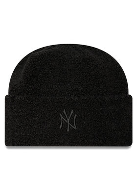 New Era Čiapka New Era Borg New York Yankees Cuff Knit Beanie 60580757 Čierna