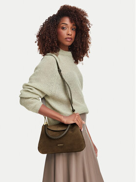 Coccinelle Ročna torba Coccinelle VCL Coccinelletiggy Suede Bim E1 VCL 18 02 01 Khaki