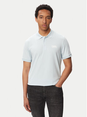 KARL LAGERFELD KARL LAGERFELD Polo 745780 563235 Azul claro Regular Fit