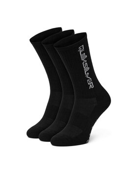 Quiksilver Hosszú zoknik Quiksilver AS_QUIKSILVER_100W_SS25 (3-PACK) Fekete