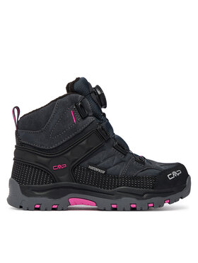 CMP Trekingová obuv CMP Kiruna Mid FitGo Fleece Wp 3Q57894 Čierna