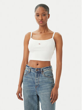 Calvin Klein Jeans Calvin Klein Jeans Top LV047F221G Blanco Slim Fit