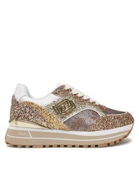 Liu Jo Sneakersy Liu Jo Maxi Wonder BA5015 TX007 Zlatá