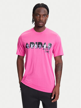 adidas adidas Футболка Jeremy Scott JL7619 Рожевий Regular Fit
