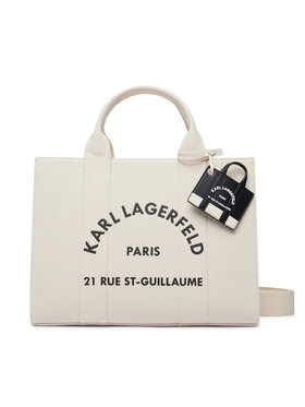 KARL LAGERFELD Torbica KARL LAGERFELD B4W50076 Krem