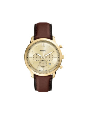 Fossil Pulkstenis Fossil Neutra Chronograph FS6113 Brūns