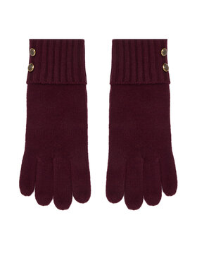 LAUREN RALPH LAUREN Γάντια LAUREN RALPH LAUREN 454P04468004 Μπορντό
