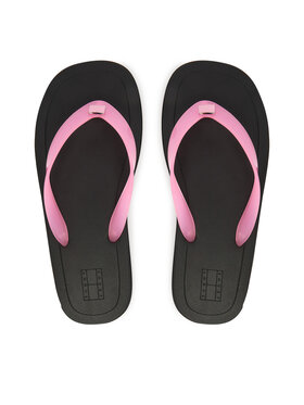 Tommy Jeans Čības uz pirksta Tommy Jeans Tjw Cleated Jelly Summer Sandal EN0EN02954 Rozā