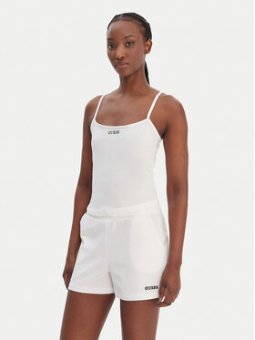 Guess Guess Top E6GP02 J1314 Blanco Regular Fit