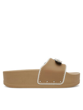 Scholl Šľapky Scholl Pescura Moon F31182 Béžová