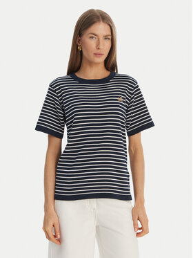 Luisa Spagnoli Luisa Spagnoli Camiseta Cattolica 100402 Azul marino Regular Fit