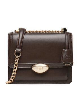 GINO ROSSI Kabelka Gino Rossi CEO-PEARLA-KQ43 Hnedá