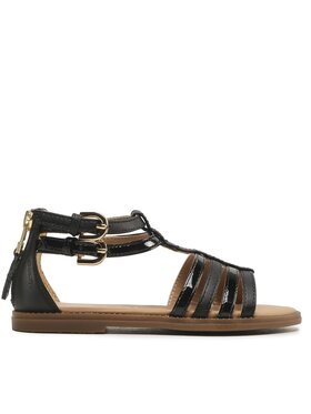 Geox Сандали Geox J Sandal Karly Girl J7235D05402C9999 S Черен