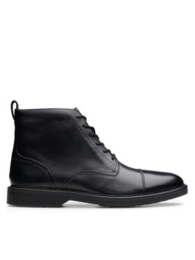 Clarks Чоботи Clarks Aldwin Cap 26179732 Чорний