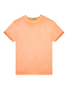 United Colors Of Benetton United Colors Of Benetton Футболка 3085C10P9 Оранжевий Regular Fit