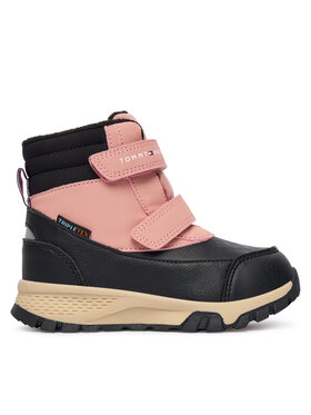 Tommy Hilfiger Hótaposó Tommy Hilfiger Velcro Bootie T1A5-34048-1592 M Fekete