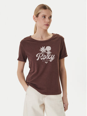 Roxy Roxy Camiseta Oceanwave ERJZT06096 Beis Loose Fit