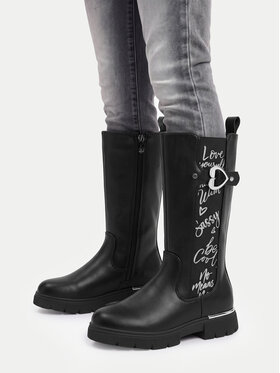 DeeZee Stivali DeeZee CEO-CS6205-04 Nero