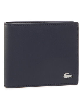 Lacoste Peňaženka Lacoste Small Billfold NH1115FG Tmavomodrá