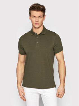 Tommy Hilfiger Tommy Hilfiger Polo 1985 MW0MW17771 Zelena Slim Fit