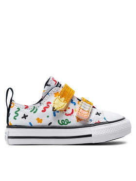 Converse Modne superge Converse Chuck Taylor All Star Easy-On Doodles A07219C Bela