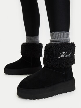 KARL LAGERFELD Stivali da neve KARL LAGERFELD KL48653 Nero