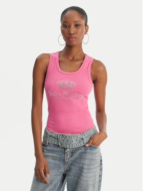 Juicy Couture Juicy Couture Top Gothic Crown JCBLV126807 Rosa Slim Fit