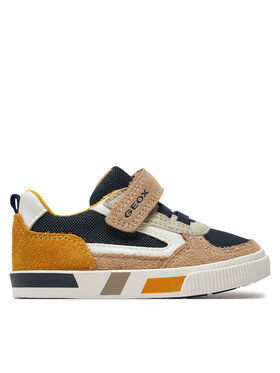 Geox Snīkeri Geox B Kilwi Boy B45A7B 02214 C6659 M Brūns