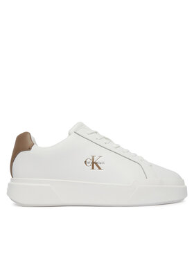 Calvin Klein Αθλητικά Calvin Klein Chunky Cupsole Laceup Lth YM0YM01344 Λευκό