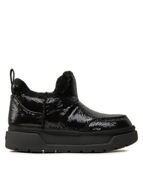 Guess Polokozačky Guess Uniea FLFUNE FAM10 Černá