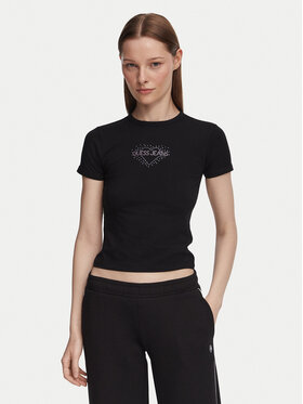 Guess Jeans Guess Jeans Футболка W6YI05 K3640 Чорний Slim Fit