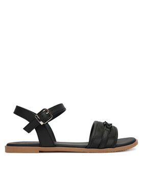 Calvin Klein Sandali Calvin Klein Velcro Sandal V3A2-83247-1752 Nero